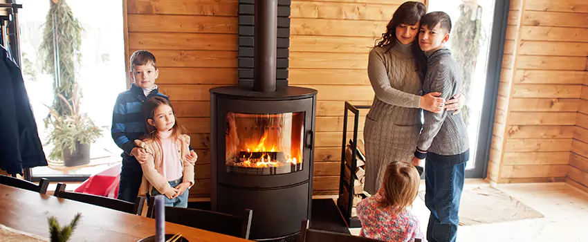 Morso Cast Iron Fireplace Insert Installation in Ashland, Oregon