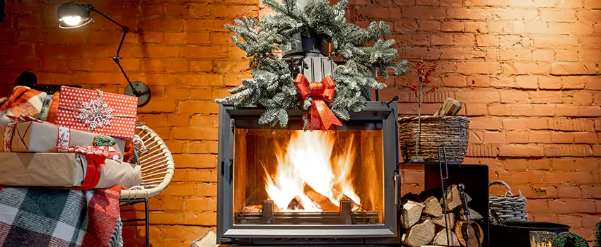 Travis Industries Linear Gas Fireplace Installation in Ashland, Oregon