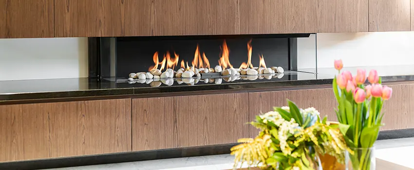 Double-height Fireplace Design Refurbishment in Ashland, Oregon