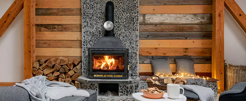 Thelin Hearth Products Direct Vent Gas Stove Fireplace Inspection in Ashland, Oregon